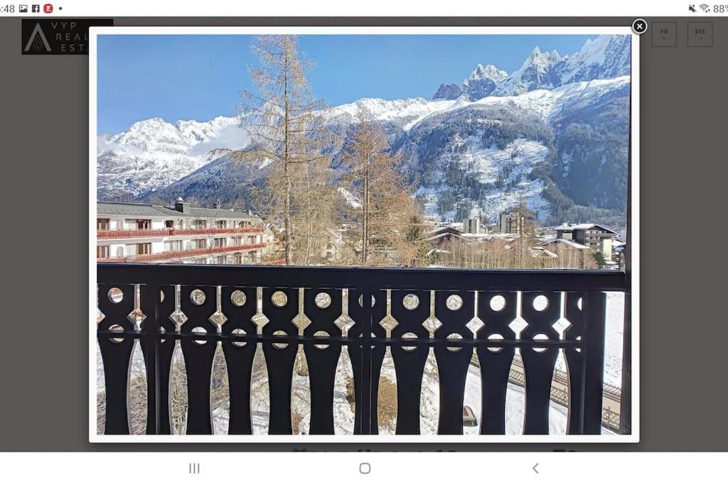 Bel Appartement Entier En Style Chalet A Chamonix Exterior foto