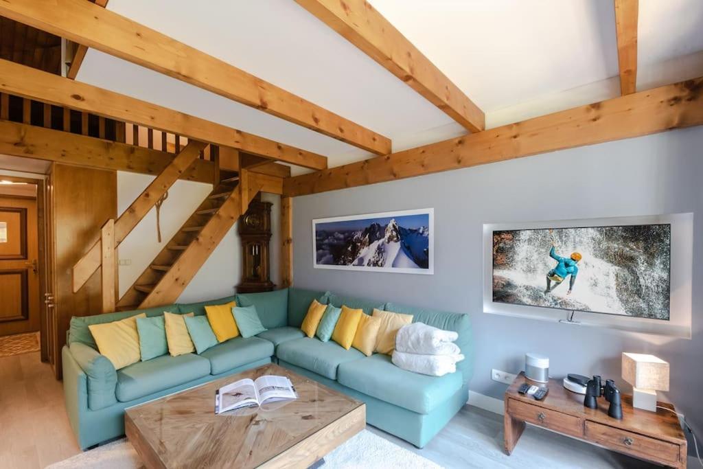 Bel Appartement Entier En Style Chalet A Chamonix Exterior foto
