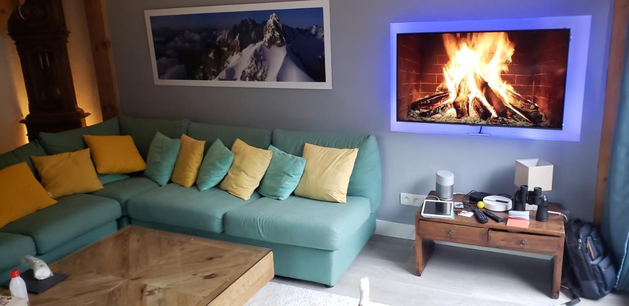 Bel Appartement Entier En Style Chalet A Chamonix Exterior foto